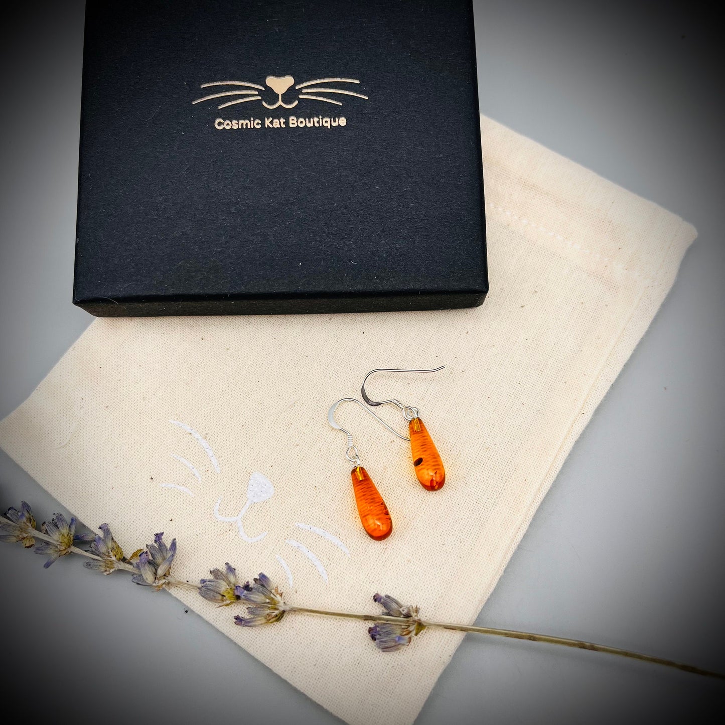Amber and Sterling Silver Earrings, Amber Drop Earrings, Amber and Silver Dangle Earrings